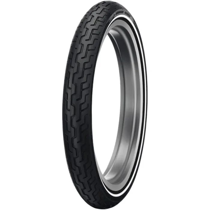 Dunlop D402 Narrow Whitewall 21″ Front Cruiser Tires
