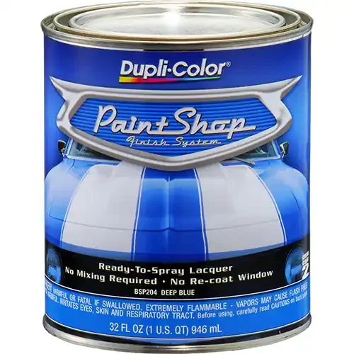 Dupli-Color Paint Shop Finishing System Deep Blue Paint – BSP204