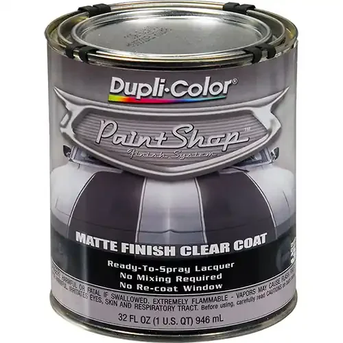 Dupli-Color Paint Shop Finishing System Matte Finish Clear Coat – BSP307