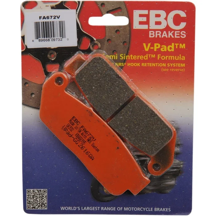 EBC Brakes Brake Pads V-Series [MPN: FA672V]