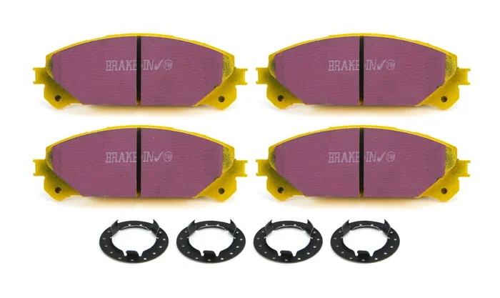 EBC Yellow Stuff High Friction Front Brake Pads – Toyota / Lexus Compact SUV 2013-21