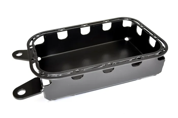 EVO Manufacturing EVO-1091B Protek Oil Pan Skid Plate for 12-18 Jeep Wrangler JK with 3.6L Pentastar V-6 Engine