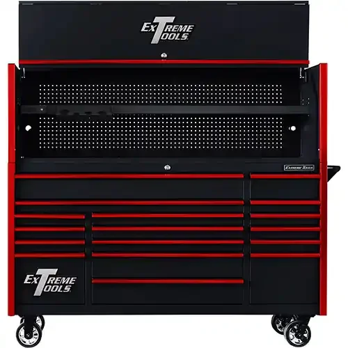 Extreme Tools® DX Series 72in W x 21in D Extreme Power Workstation Hutch