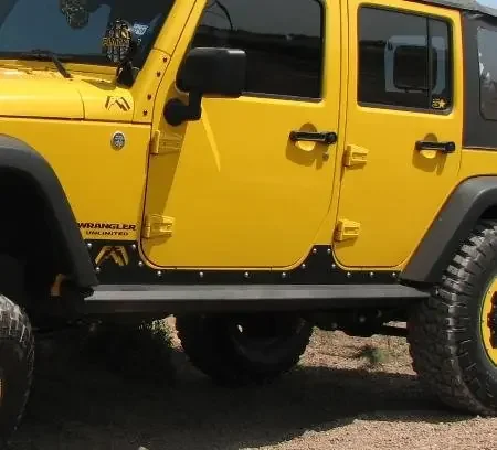 Fab Fours Rock Sliders for 07-18 Jeep Wrangler Unlimited JK 4 Door