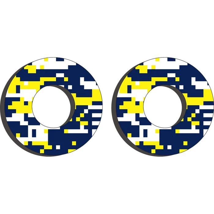 Factory Effex Moto Grip Donuts – Husqvarna – Blue/Yellow 22-67600