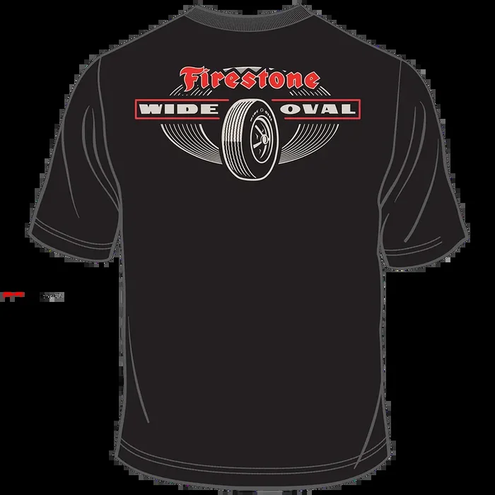 Firestone Wide Oval T-Shirt Medium