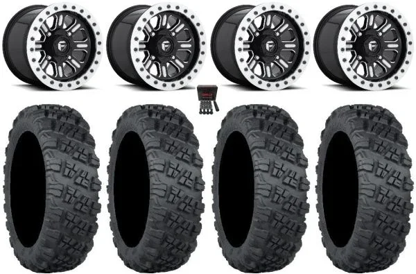 Fuel Hardline Bdlk 15″ Wheels Bk 35″ Versa Cross V3 Tires Kawasaki Teryx Mule