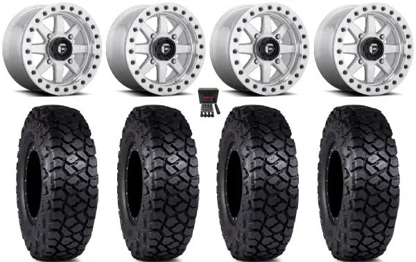 Fuel Maverick Bdlk 15″ Wheels Mh 32″ Intersect Tires Can-Am Commander Maverick Renegade Outlander Defender
