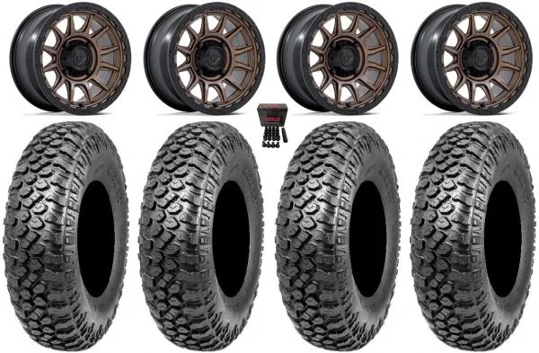 Fuel Piston 15″ Wheels Bronze +38mm 32″ RAZR XT Tires Polaris RZR XP 1000 / PRO XP / Ranger XP 900/1000