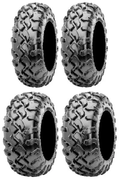 Full set of Maxxis Coronado Radial (8ply) 26×9-14 and 26×11-14 ATV Tires (4)