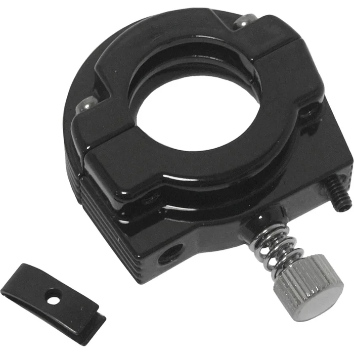 Harddrive Throttle Clamp Dual Cable Gloss Black [MPN: 30-665AB]