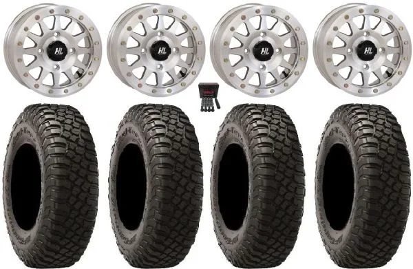 High Lifter HLA1 Bdlk 15″ Wheels Mh 35″ BFG KM3 Tires Polaris RZR XP 1000 / PRO XP / Ranger XP 900/1000