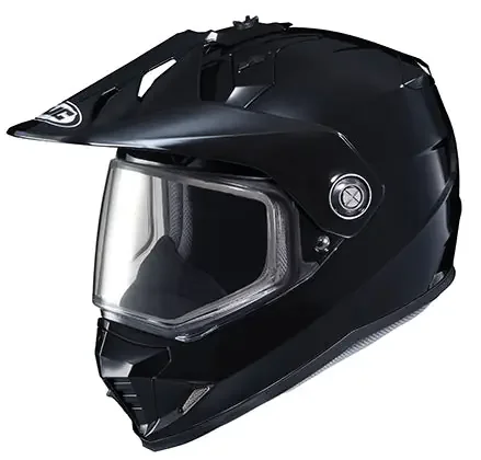 HJC DS-X1SN Solid Helmet with Dual Lens Shield
