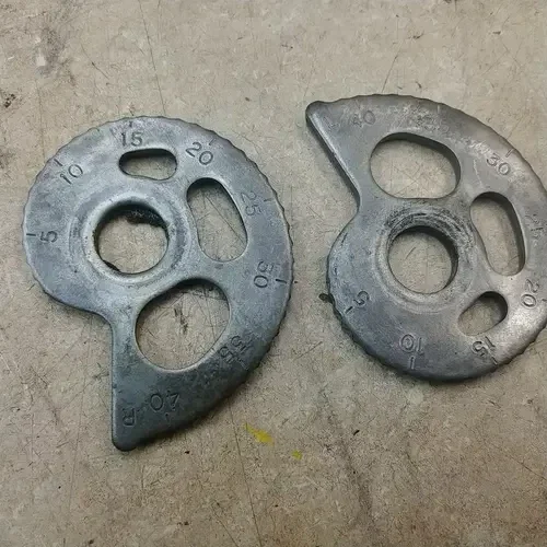 Honda 600 XR XR600R XR600-R Chain Adjusters 1985 HB599