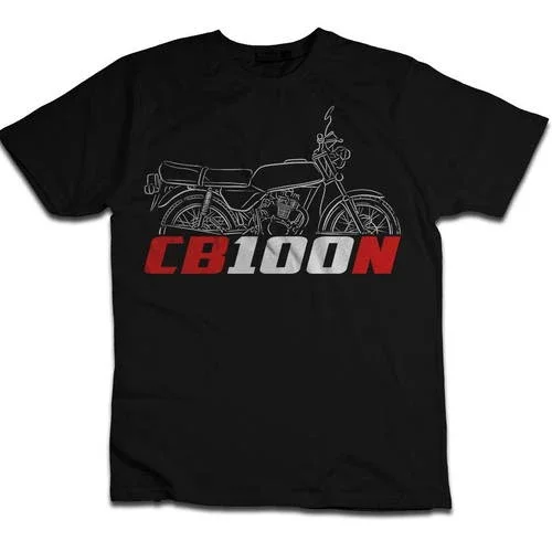 Honda CB100N-A 1978-1986 T-Shirt, Motorcycle Tee for Riders