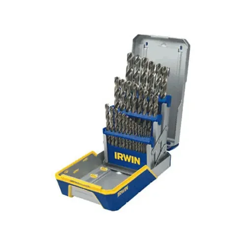 Irwin Cobalt M-42 Metal Index 29 Piece Drill Bit Set – 3018002B