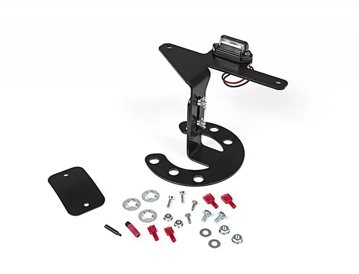 JKS Manufacturing JKS8211 Spare Tire Mount License Plate Bracket for 87-18 Jeep Wrangler YJ, TJ and JK