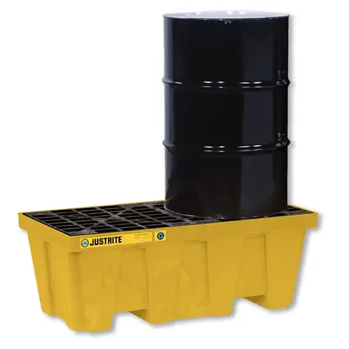 Justrite 2-Drum Spill Containment Pallet