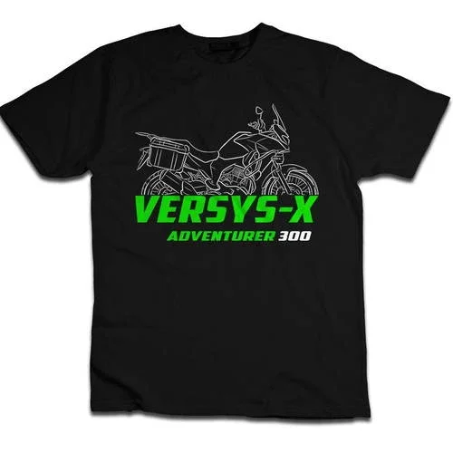 Kawasaki Versys-X Adventurer 300 T-Shirt, Motorcycle Tee for Riders