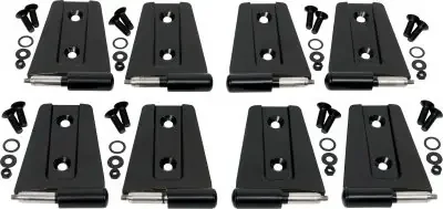 Kentrol Door Hinge Set for 07-18 Jeep Wrangler Unlimited JK 4 Door