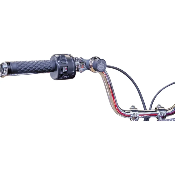 KLOCK WERKS 0636-0188 KWD-04-0607-C iOmount™ Handlebar Switch Mount for Indian Ambidextrous Mount – iOmount™ – Scout – Chrome