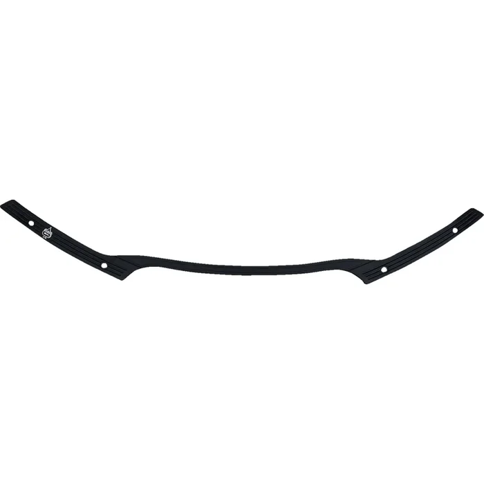 KLOCK WERKS 2350-0509 KWW-01-0574 Flare™ Series Windshield Trim – KERF – Black w Contrast Logo