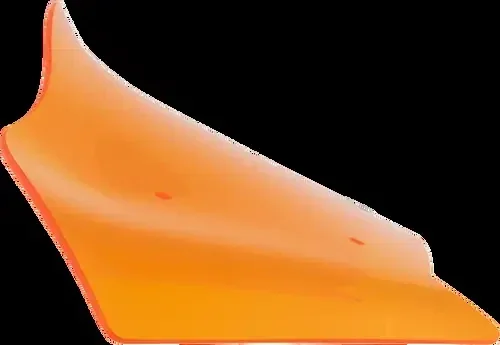 KLOCK WERKS Kolor Flare* Windshield – Fits 8″ – Orange – FLHX KWW-01-0729