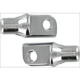 Kuryakyn 8822 Chrome Tapered Peg Adapters for Suzuki