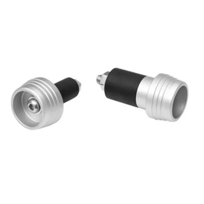 Kuryakyn Lodestar Rear Axle Sliders Silver 3817