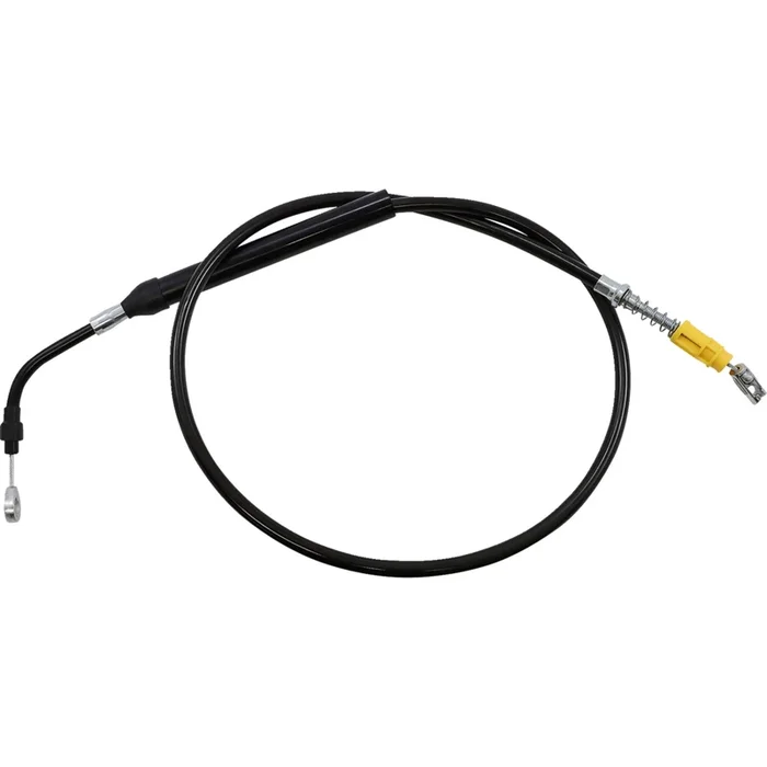 LA CHOPPERS 0652-2442 LA-8056C13M Midnight Braided Clutch Cable – 12 ” – 14 ” Ape Hanger Handlebars – Midnight