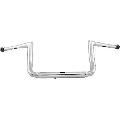 LA Choppers 10″ Chrome 1-1/2″ Grande Twin Peaks Touring Handlebars for Harley
