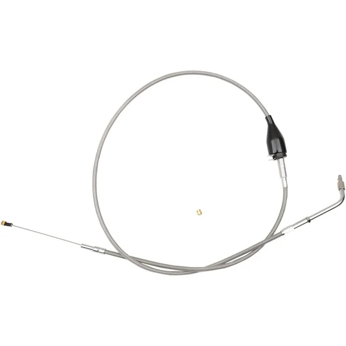 LA Choppers 12 ” – 14 ” Stainless Steel Idle Cable for ’07 – ’17 FXDB [MPN: LA-8210ID13]