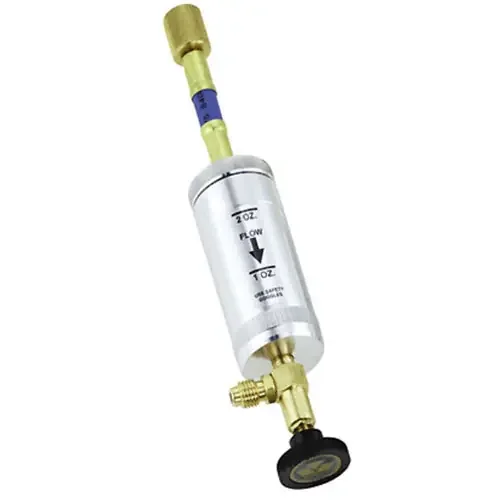 Mastercool 1/2″ ACME-M x 1/2″ ACME-F Standard Oil Injector – 82375