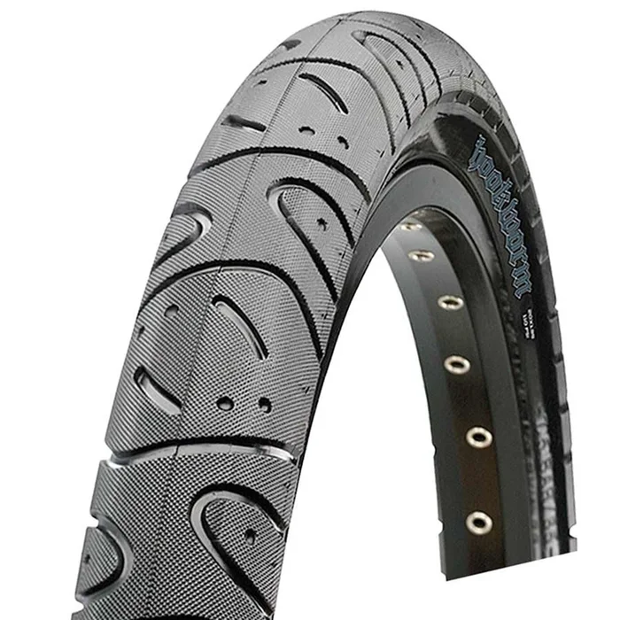 Maxxis – Bicycle Hookworm Tire 20”x1.95 Wire Clincher Single 60TPI – Black [MPN: TB29461000]