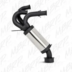 Mbrp 241-90409R 3010311 PERFORMANCE EXHAUST RACE SILENCER