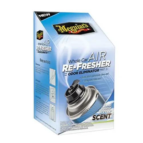 Meguiar‘s Whole Car Air Re-Fresher, Summer Breeze Scent, 2 oz. – G16602