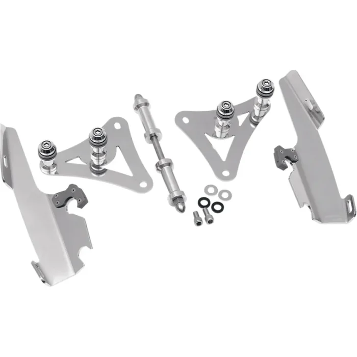 Memphis Shades Springer Fats/Slim Windshield Trigger-Lock Complete Mount Kit Motorcycle Accessories
