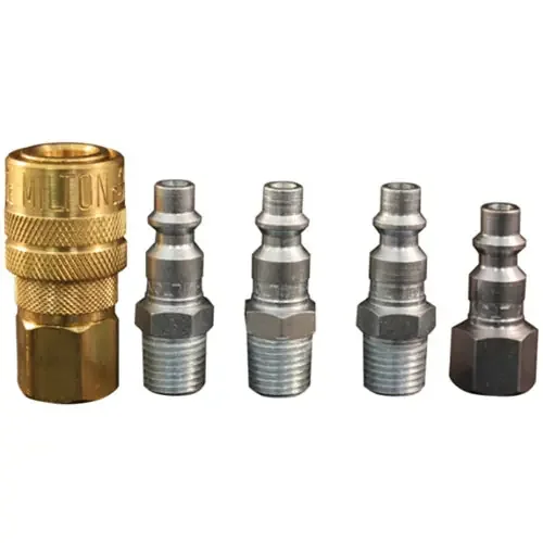 Milton 1/4″ NPT M Style Coupler and Plug Kit – S-211