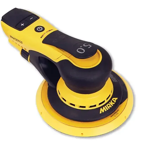 Mirka DEROS 6″ 5.0mm Orbit, Vacuum-Ready Finishing Sander with Case MID65020CAUS