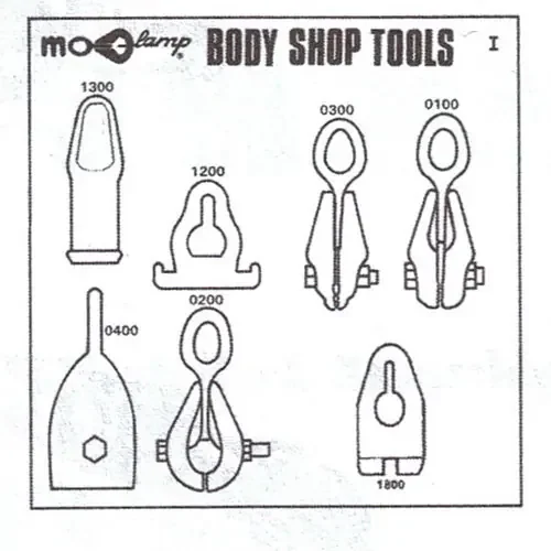 Mo-Clamp No. 1 Toolboard Set – 5010