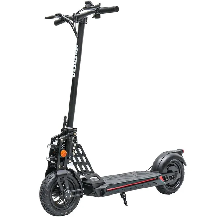 MotoTec USA Free Ride 48v 600w Lithium Electric Scooter – Black MT-FREERIDE-48V_BLACK