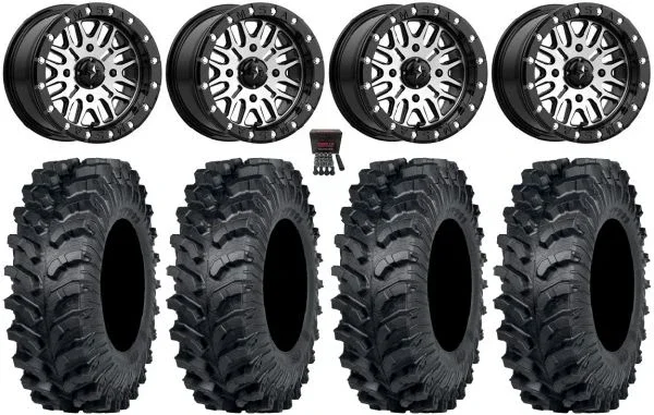MSA Brute Beadlock 15″ Wheels Mh 30″ MT911 Tires Polaris RZR XP 1000 / PRO XP / Ranger XP 900/1000