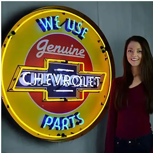 Neonetics Chevrolet 36″ Neon Sign in Metal Can – 9CHVBK