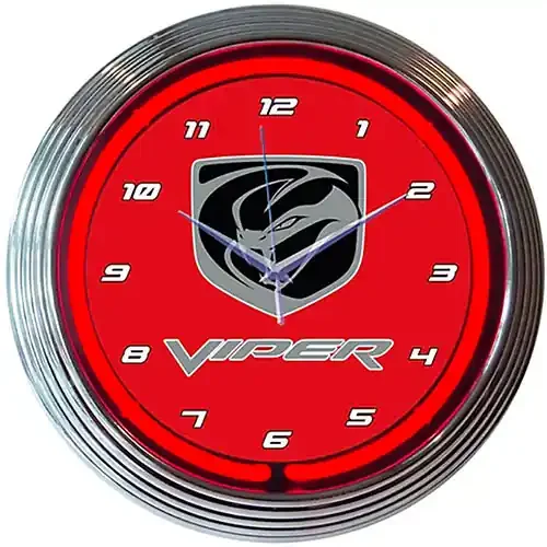 Neonetics VIPER Neon Clock