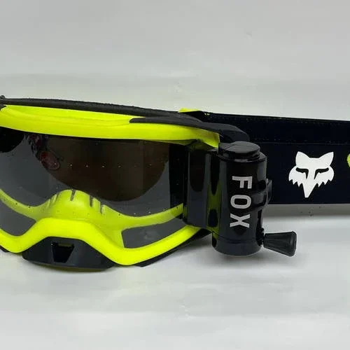New Fox Racing Airspace Rolloff Goggles – Flo Yellow