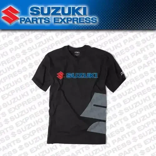 NEW GENUINE SUZUKI LOGO “S” BLACK TEE TSHIRT 990A0-16281