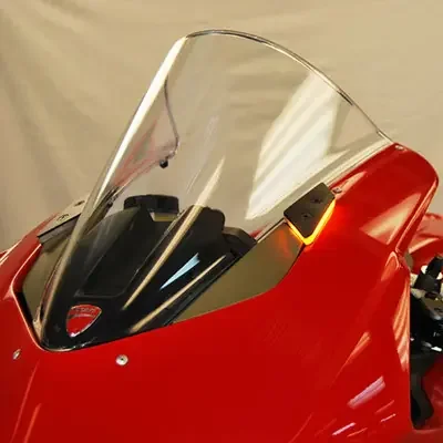 New Rage Cycles Ducati Panigale V4 18-24 Mirror Block Off LED Front Turn Signals