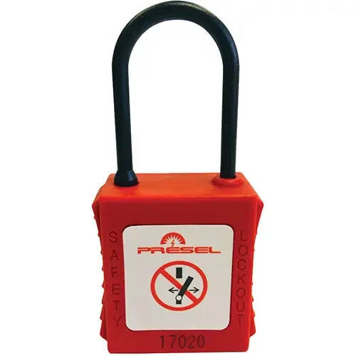 Nylon Locking Safety Padlock