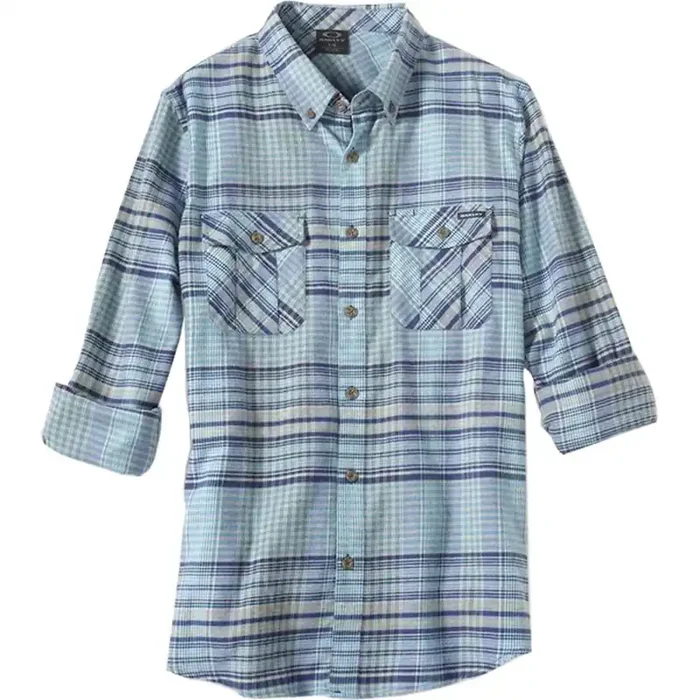 Oakley Spiracle Woven Men‘s Button Up Long-Sleeve Shirts
