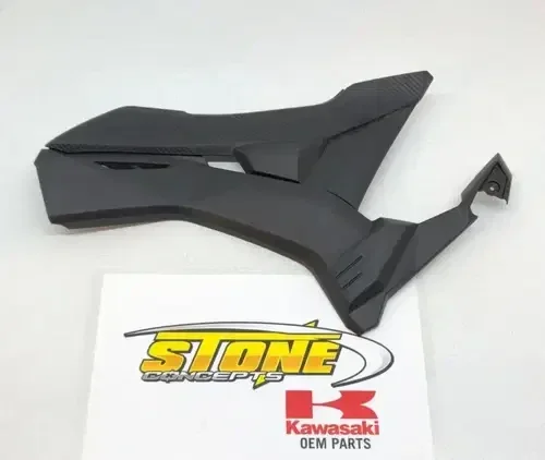 OEM 17-23 Kawasaki Z125 Pro Left Side Trim Cover Panel Fairing Cowl 2025 BR125